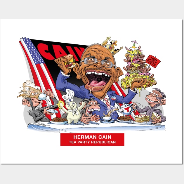 Herman Cain Wall Art by PLAYDIGITAL2020